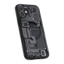 Spigen Ultra Hybrid MagFit Apple iPhone 16 Plus tok, Zero One, fekete ACS08078