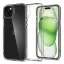 Spigen Ultra Hybrid Apple iPhone 16 Plus tok, Crystal Clear, átlátszó ACS08069