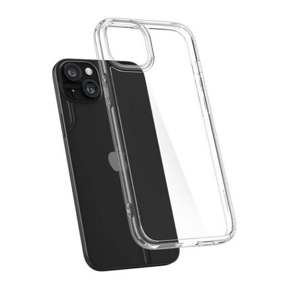 Spigen Ultra Hybrid Apple iPhone 16 Plus tok, Crystal Clear, átlátszó ACS08069