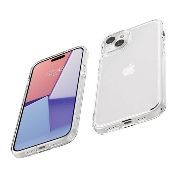 Spigen Ultra Hybrid Apple iPhone 16 Plus tok, Crystal Clear, átlátszó ACS08069