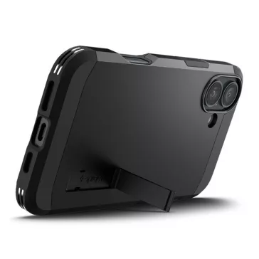   Spigen Tough Armor MagFit iPhone 16 Plus tok, MagSafe, fekete ACS08085