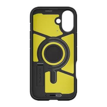   Spigen Tough Armor MagFit iPhone 16 Plus tok, MagSafe, fekete ACS08085