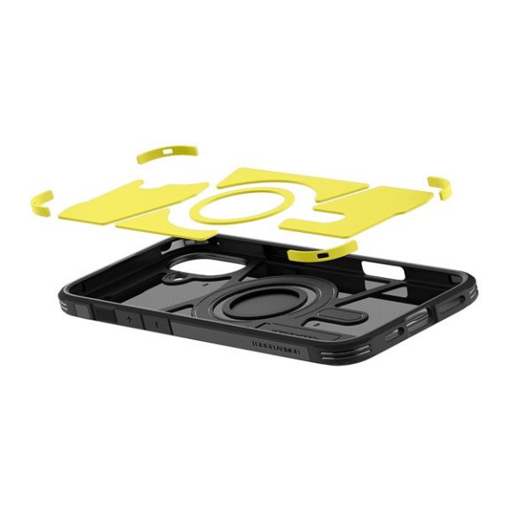 Spigen Tough Armor MagFit iPhone 16 Plus tok, MagSafe, fekete ACS08085