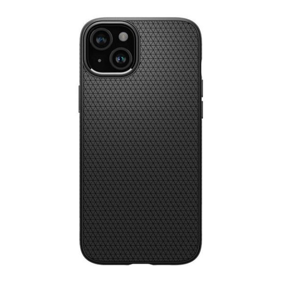 Spigen Liquid Air Apple iPhone 16 Plus tok, Matte Black, fekete ACS08066