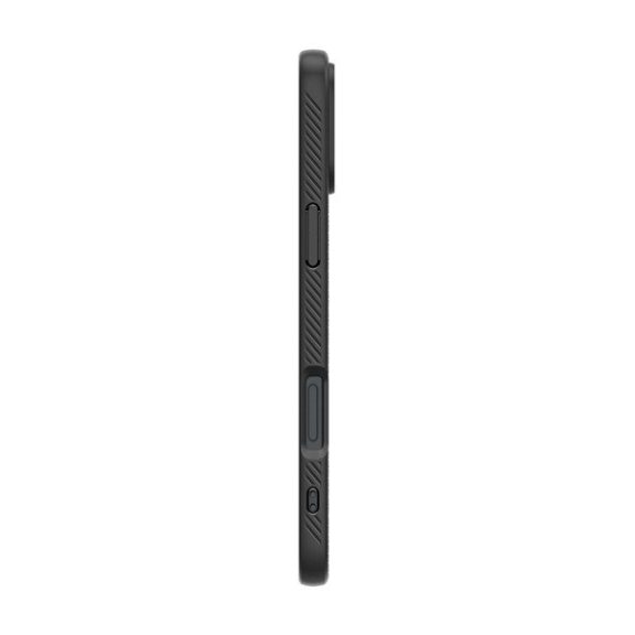 Spigen Liquid Air Apple iPhone 16 tok, Matte Black, fekete ACS08194