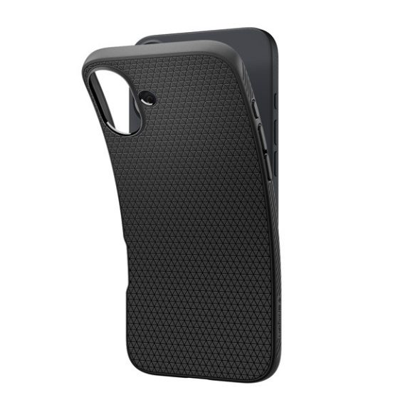 Spigen Liquid Air Apple iPhone 16 tok, Matte Black, fekete ACS08194