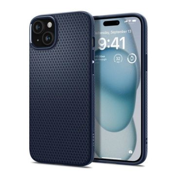   Spigen Liquid Air Apple iPhone 16 tok, Navy Blue, kék ACS08195