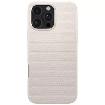   Spigen Liquid Air Apple iPhone 16 Pro tok, Natural Titanium, átlátszó-bézs, bézs ACS08120