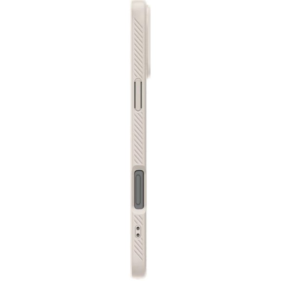 Spigen Liquid Air Apple iPhone 16 Pro tok, Natural Titanium, átlátszó-bézs, bézs ACS08120