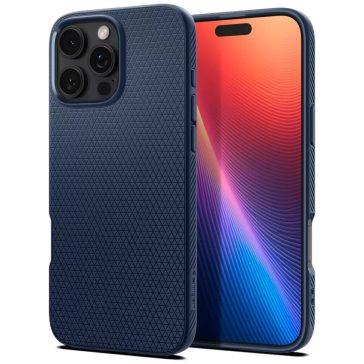   Spigen Liquid Air Apple iPhone 16 Pro tok, Navy Blue, kék ACS08118