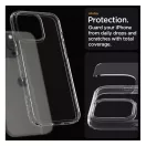 Spigen Ultra Hybrid Apple iPhone 16 Pro tok, átlátszó ACS08121