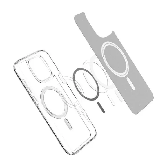 Spigen Ultra Hybrid MagFit iPhone 16 Pro tok, MagSafe, fehér ACS08129