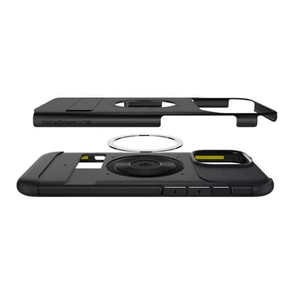 Spigen Slim Armor MagFit iPhone 16 Pro tok, MagSafe, fekete ACS08164