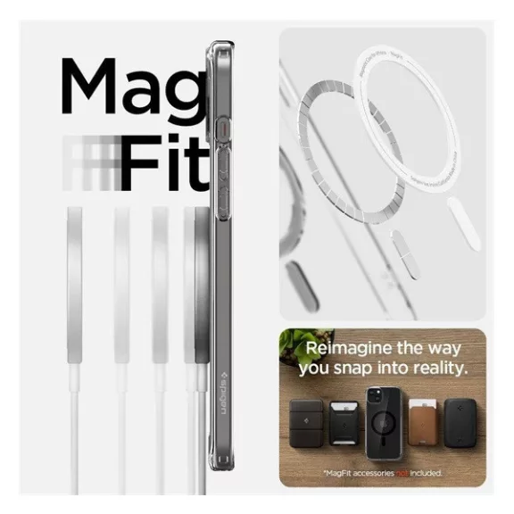 Spigen Ultra Hybrid MagFit iPhone 16 tok, MagSafe, fekete ACS08206