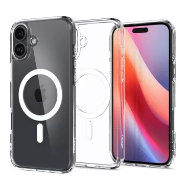   Spigen Ultra Hybrid MagFit Apple iPhone 16 tok, MagSafe, fehér ACS08205
