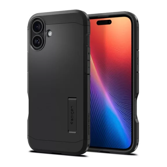 Spigen Tough Armor MagFit iPhone 16 tok, MagSafe, fekete ACS08216