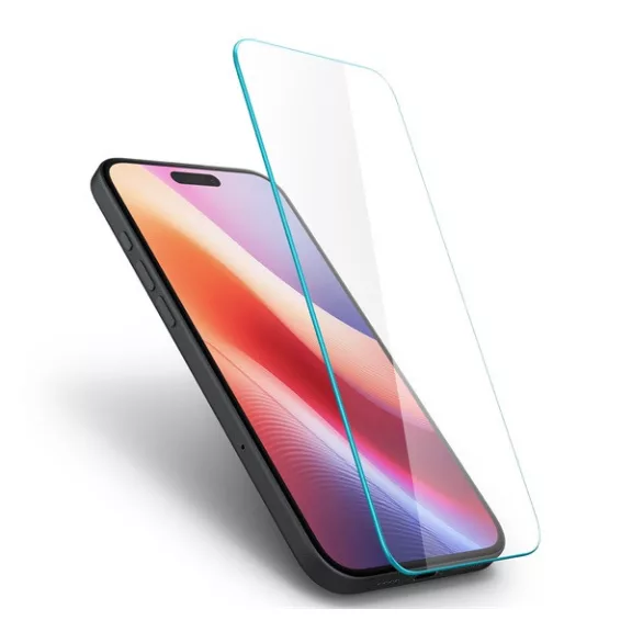 Spigen Glas.tR SLIM HD Apple iPhone 16 Plus / iPhone 15 PlusTempered kijelzővédő fólia (1db) AGL06890