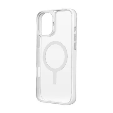   Uniq Lifepro Extreme Apple iPhone 16 Plus Magsafe szilikon tok, átlátszó/fehér