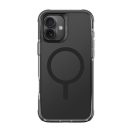 Uniq Combat Apple iPhone 16 Plus MagSafe szilikon tok, karbon fekete