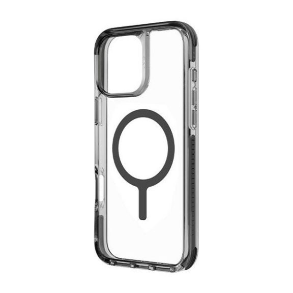 Uniq Combat Apple iPhone 16 Plus MagSafe szilikon tok, karbon fekete