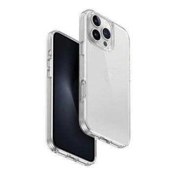   Uniq Air Fender Apple iPhone 16 Pro Max szilikon tok, átlátszó