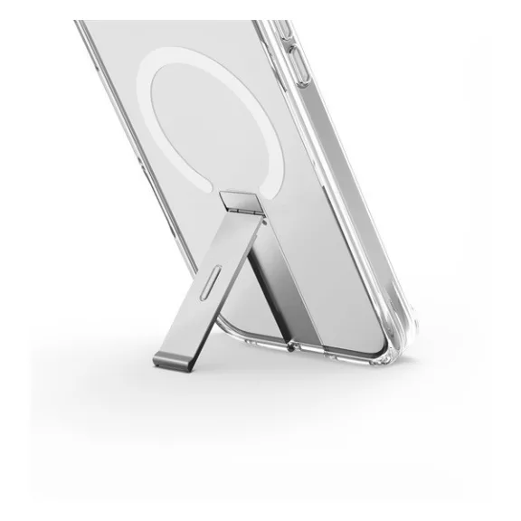 Uniq Eleva Apple iPhone 16 Pro Max Magsafe szilikon tok tartó résszel, átlátszó