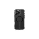 Uniq Eleva Apple iPhone 16 Pro Max Magsafe szilikon tok tartó résszel, karbon fekete