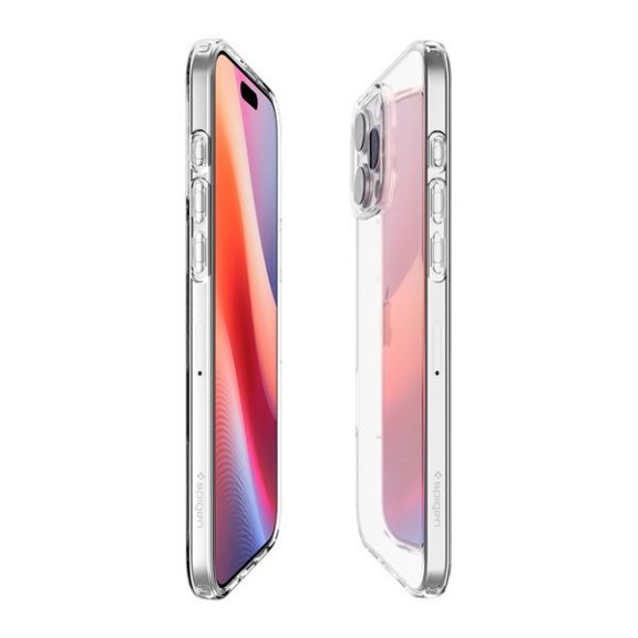 Spigen Liquid Crystal Apple iPhone 16 Pro Max tok, Crystal Clear, átlátszó ACS07984
