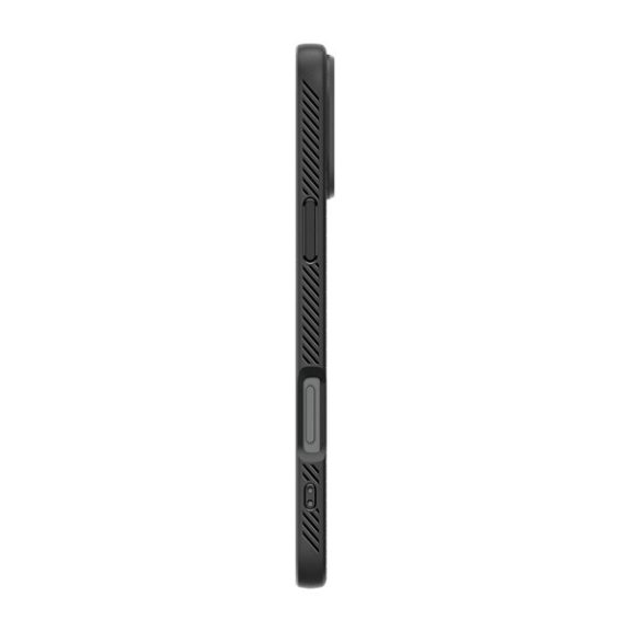 Spigen Liquid Air Apple iPhone 16 Pro tok, Matte Black, fekete ACS08117