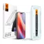 Spigen Glas.tR EZ Fit Apple iPhone 16 Pro Max / 17 Pro Max, tempered kijelzővédő fólia felhelyező kerettel (2db) AGL07907