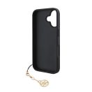 Guess 4G Charm Apple iPhone 16 Plus Tone on Tone hátlap tok, szürke