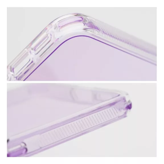 Matrix Apple iPhone 15 Pro hátlap tok kameravédő peremmel, lila