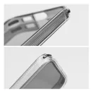 Matrix Apple iPhone 15 Pro Max hátlap tok kameravédő peremmel, fekete