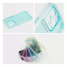 Matrix Apple iPhone 15 Pro Max hátlap tok kameravédő peremmel, zöld/menta