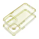 Matrix Apple iPhone 15 Pro hátlap tok kameravédő peremmel, sárga
