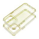 Matrix Apple iPhone 15 hátlap tok kameravédő peremmel, sárga