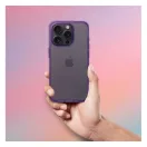 Matrix Apple iPhone 16 Plus hátlap tok kameravédő peremmel, lila