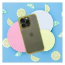 Matrix Apple iPhone 16 Plus hátlap tok kameravédő peremmel, sárga