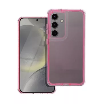   Matrix Samsung Galaxy A05s hátlap tok kameravédő peremmel, rózsaszín