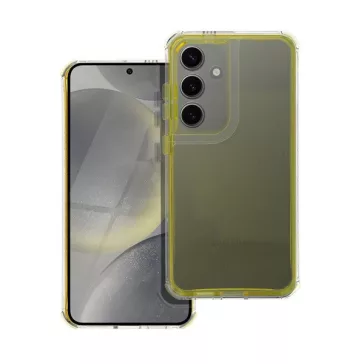   Matrix Samsung Galaxy A05s hátlap tok kameravédő peremmel, sárga