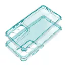 Matrix Samsung Galaxy A15 4G / A15 5G hátlap tok kameravédő peremmel, zöld/menta