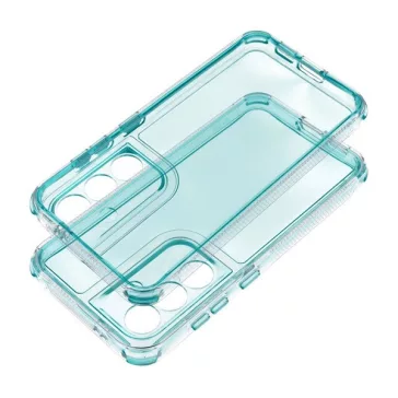   Matrix Samsung Galaxy A15 4G / A15 5G hátlap tok kameravédő peremmel, zöld/menta