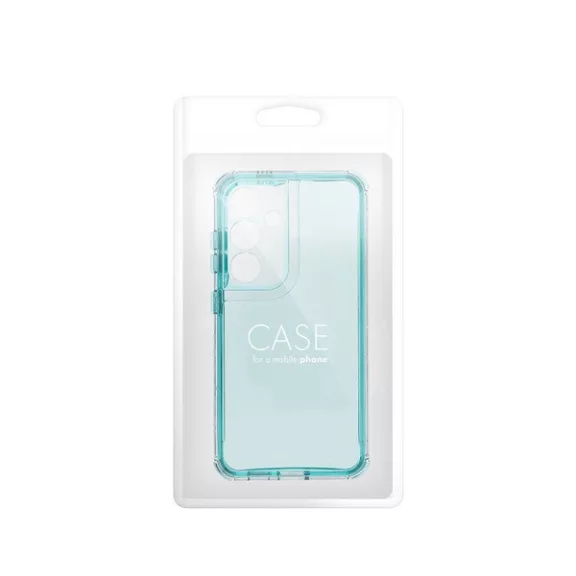 Matrix Samsung Galaxy A15 4G / A15 5G hátlap tok kameravédő peremmel, zöld/menta
