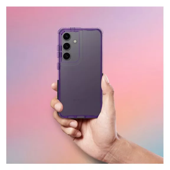 Matrix Samsung Galaxy A25 5G hátlap tok kameravédő peremmel, lila
