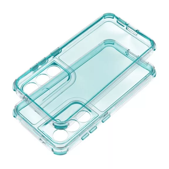 Matrix Samsung Galaxy A35 5G hátlap tok kameravédő peremmel, zöld/menta