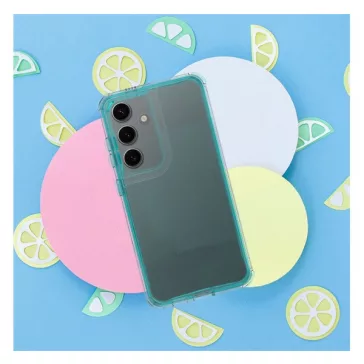   Matrix Samsung Galaxy A35 5G hátlap tok kameravédő peremmel, zöld/menta