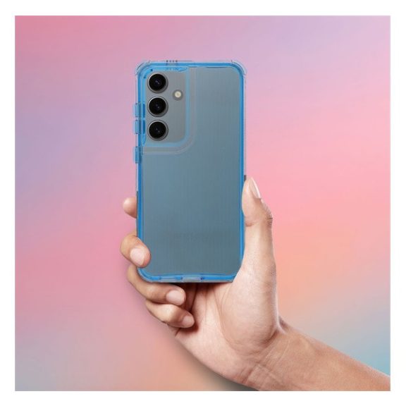 Matrix Xiaomi Redmi Note 13 5G hátlap tok kameravédő peremmel, kék