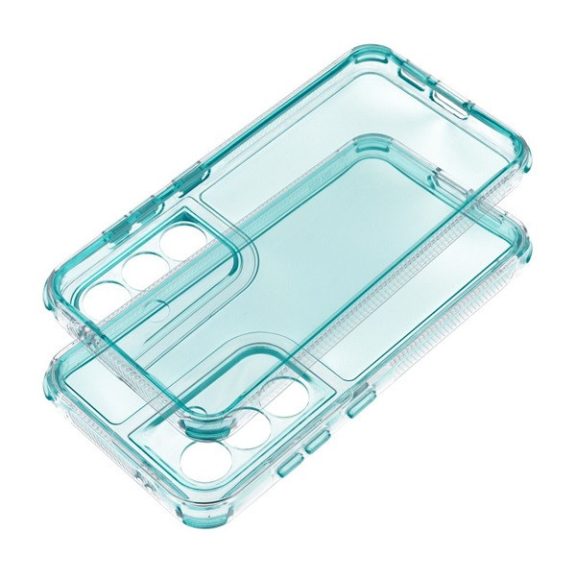 Matrix Xiaomi Redmi Note 13 5G hátlap tok kameravédő peremmel, zöld/menta