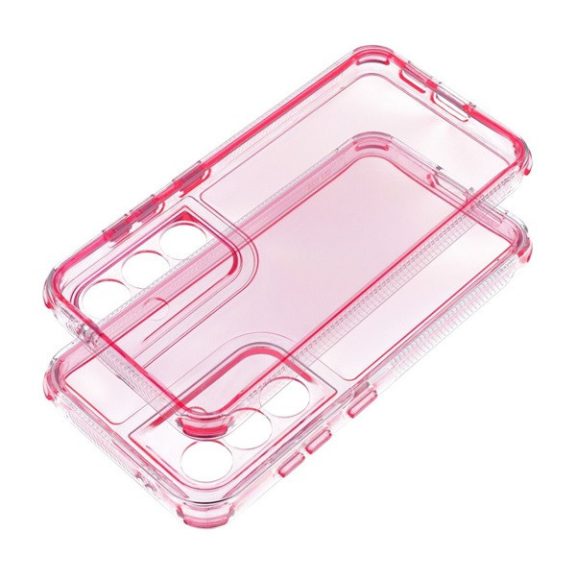 Matrix Xiaomi Redmi Note 13 5G hátlap tok kameravédő peremmel, rózsaszín