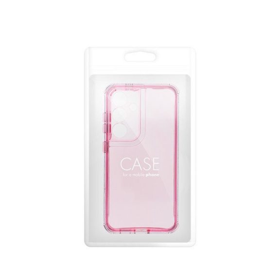 Matrix Xiaomi Redmi Note 13 5G hátlap tok kameravédő peremmel, rózsaszín